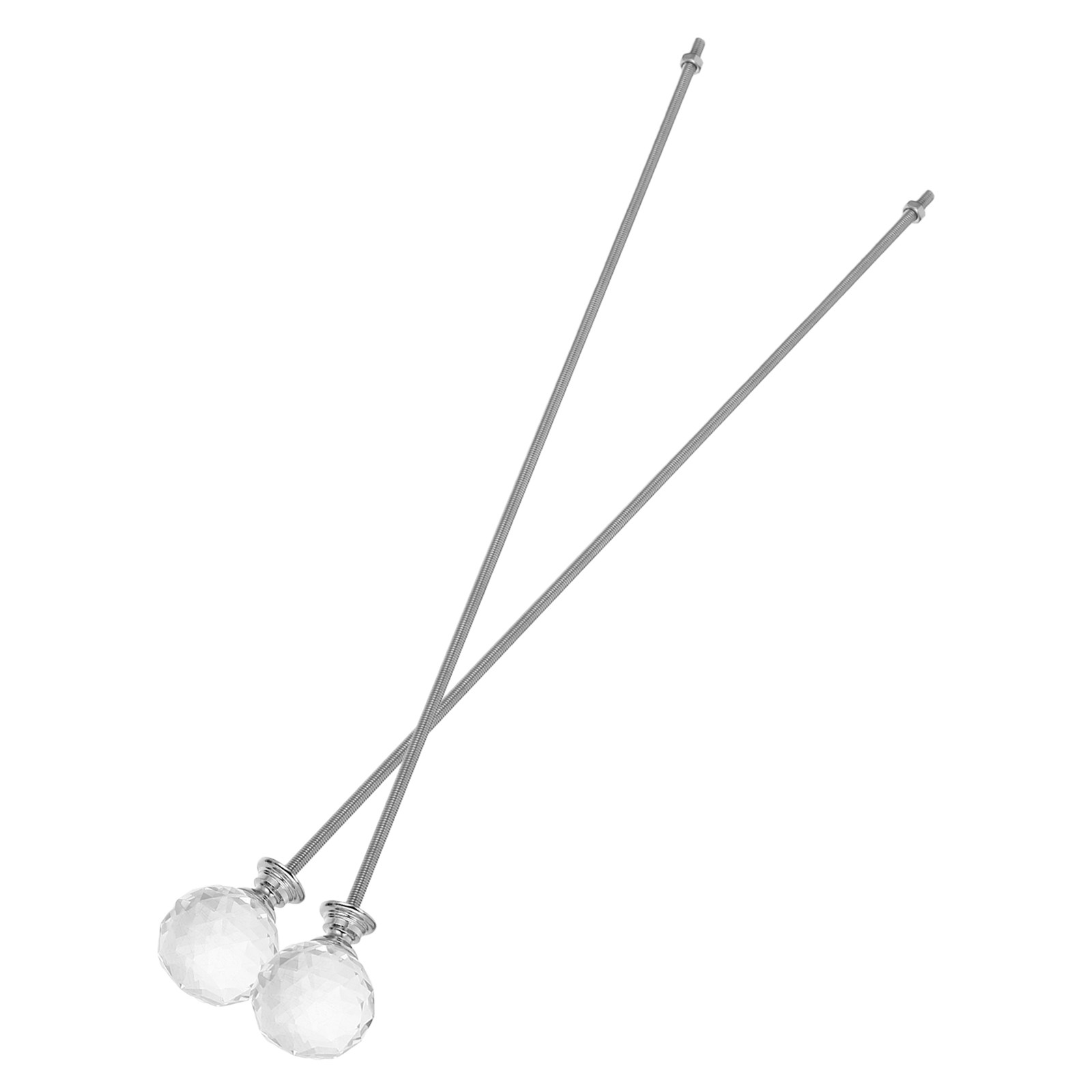 Plant Support Stake - 2Pcs Fairy Wand Garden Stakes Crystal