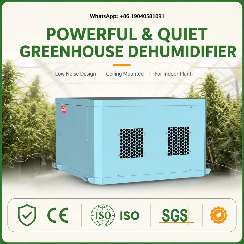 Indoor Plants - Powerful Greenhouse Dehumidifier Ceiling Mounted Dehumidifier