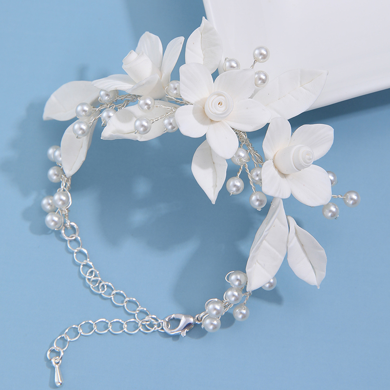 Ins Clay Flower Bridal Bracele - Snake Plant Ceramic review and price