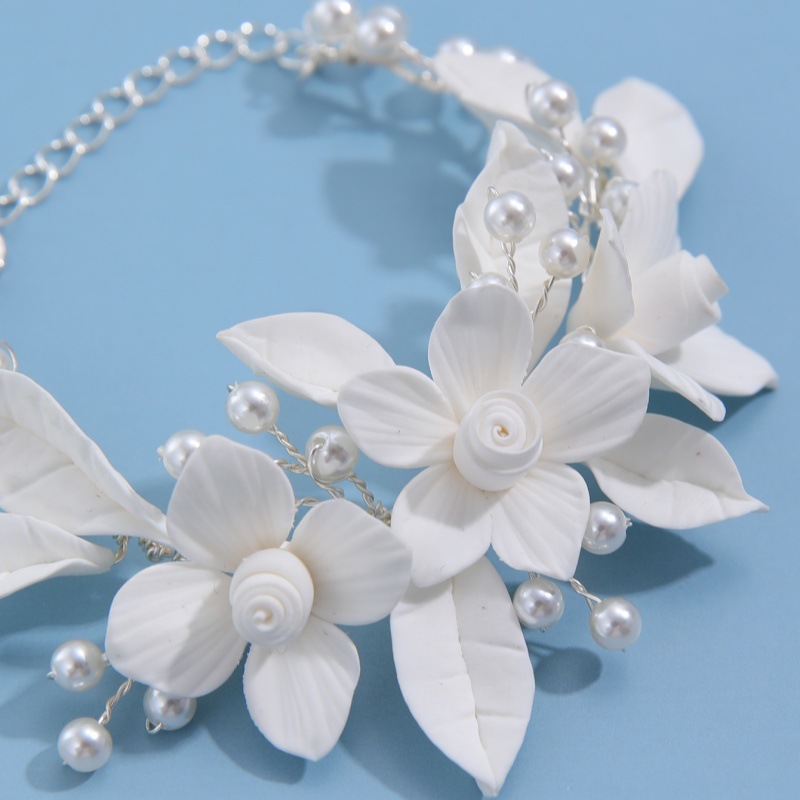 Ins Clay Flower Bridal Bracele - Snake Plant Ceramic review and price