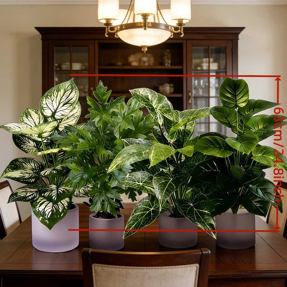 4PC Artificial Plants with 48L - Fiddle Leaf Fig review and price
