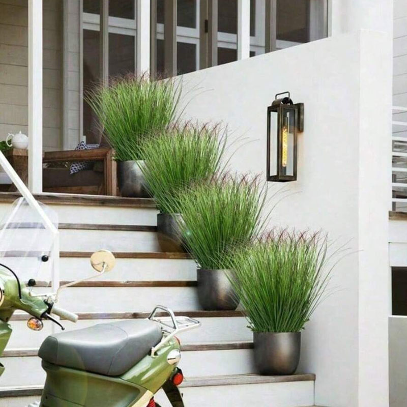12Pcs Artificial Onion Grass F - Snake Plant review and price