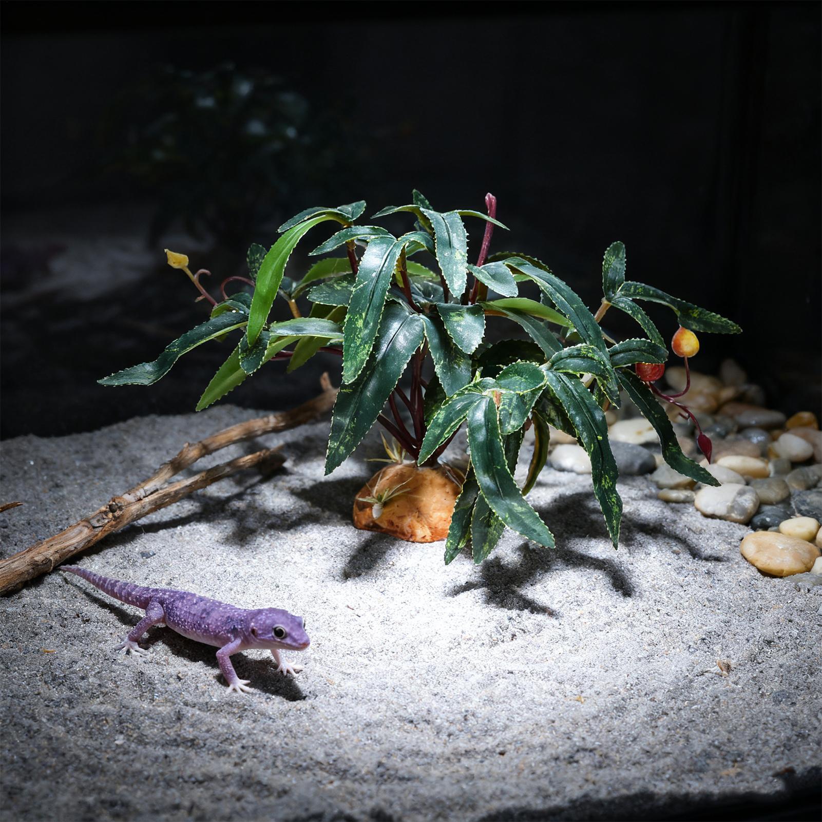 Fake Reptile Plants Snake Tank - Snake Plant review and price