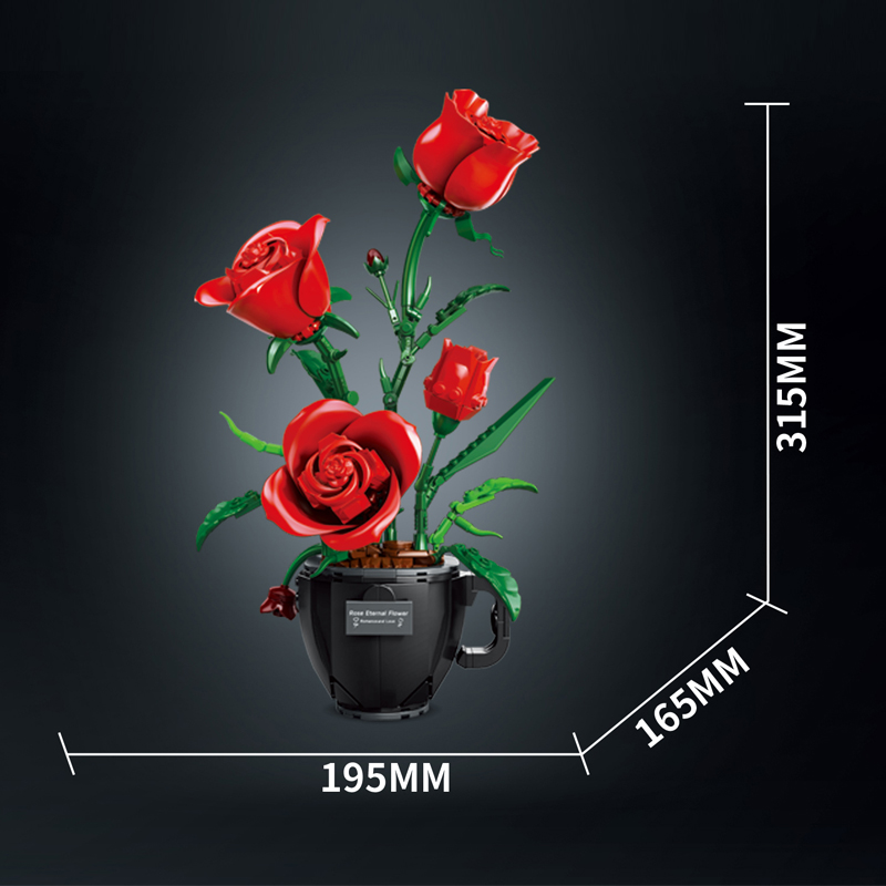 MOC Coffee Cup Flower Building - Terracotta Pot review and price